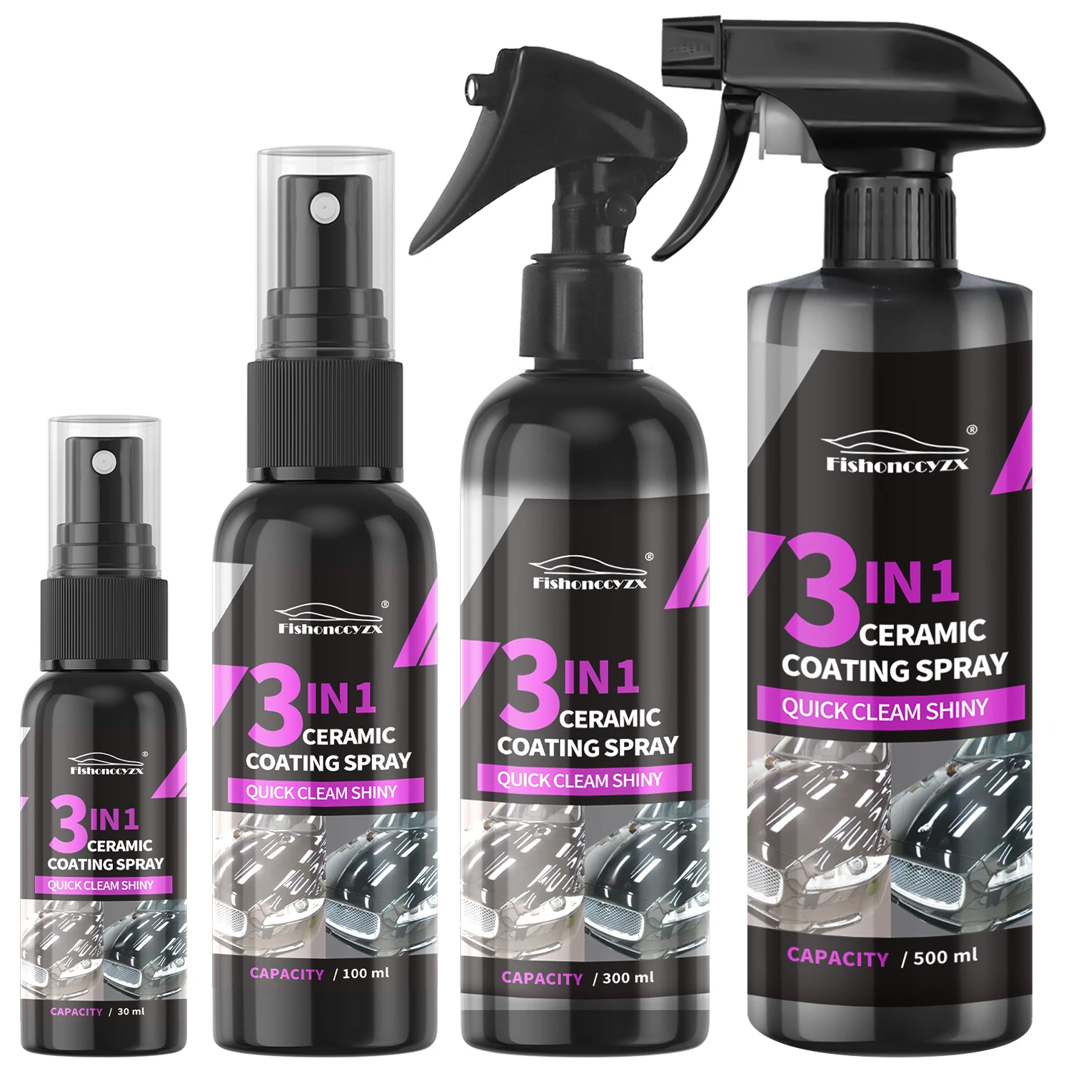 Nano Liquid Coating - 3 in 1 자동차 세라믹 액상