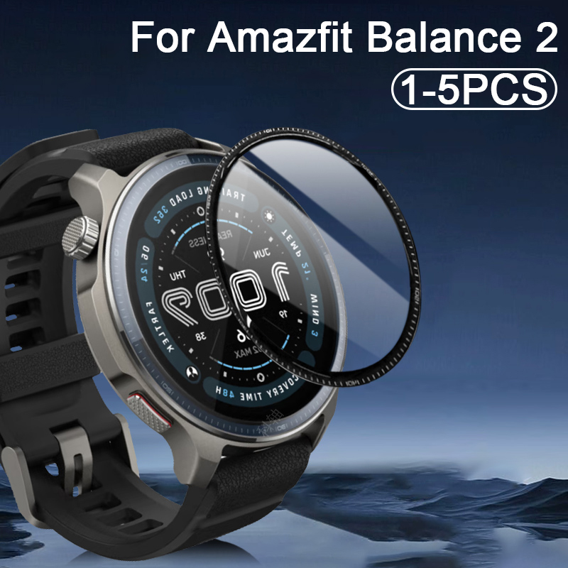 Smartwatch Screen Film - Amazfit Balance 2 용 전체 곡선