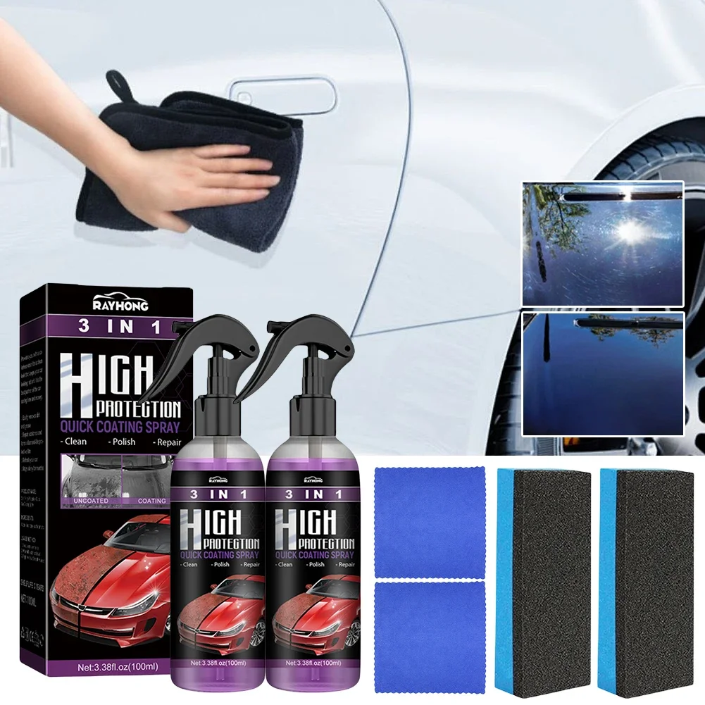 Nano Liquid Coating - 3 in 1 자동차 세라믹 나노