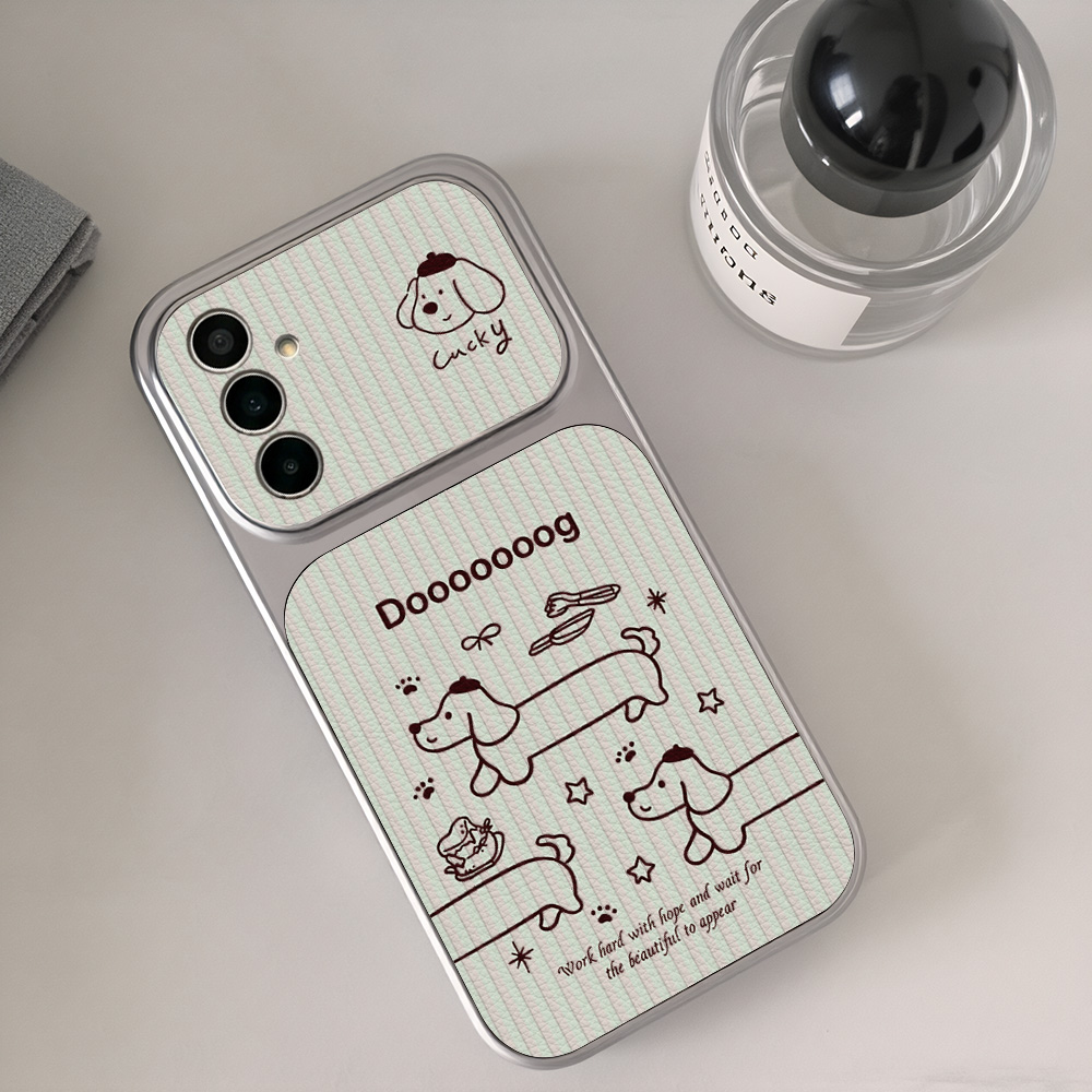 만화 닥스훈트 휴대폰 케이스 삼성 A56 A55 A57 - Camera Lens Protector 리뷰 및 가격