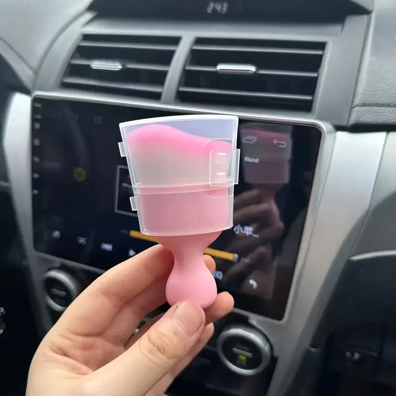 핑크 자동차 먼지 제거 브러시, 에어컨 청소 브러시,  - Dust Removal Sticker 리뷰 및 가격