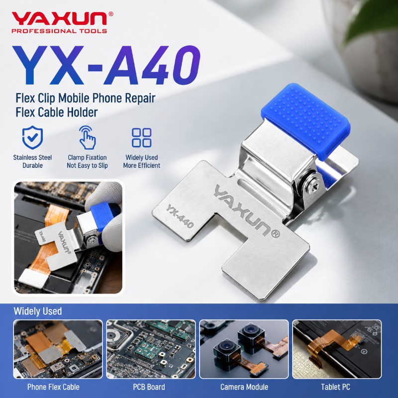 YX-A40 휴대폰 PCB 납땜 클램프 YAXUN 유지 - Screen Alignment Tool 리뷰 및 가격