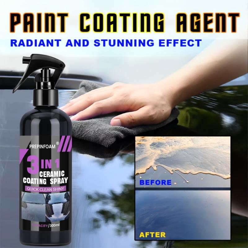 3 in 1 자동차 세라믹 액상 코팅 스프레이 나노 발 - Nano Liquid Coating 리뷰 및 가격