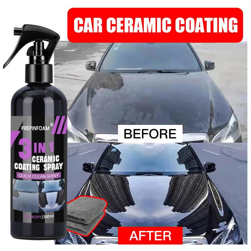 3 in 1 자동차 세라믹 액상 코팅 스프레이 나노 발 - Nano Liquid Coating 리뷰 및 가격