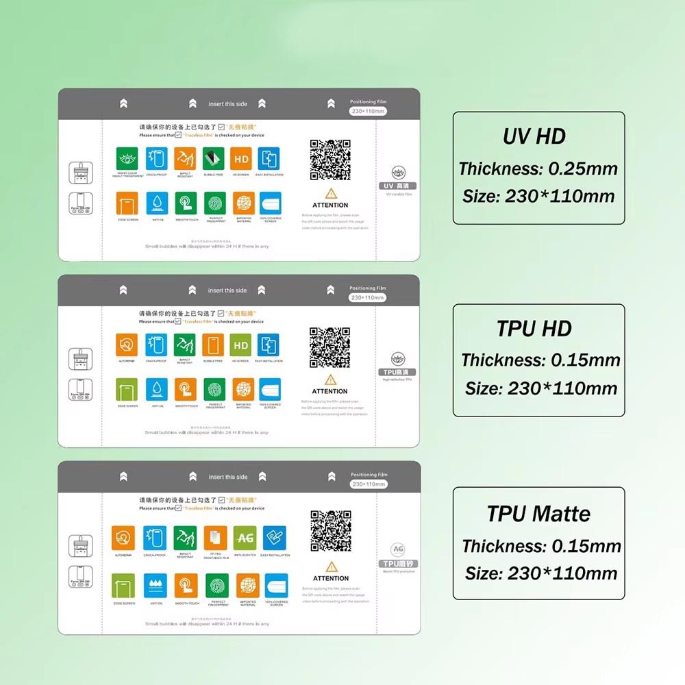 Filmexpert PFC-2100 무제한 플로터 하이 - Hydrogel Screen Protector 리뷰 및 가격