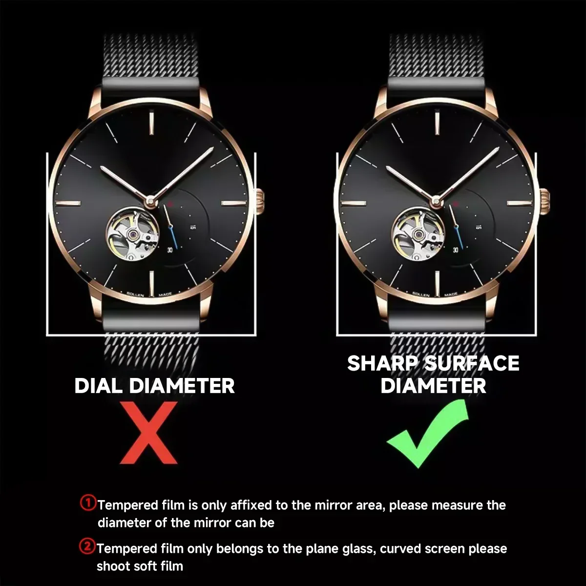26-46mm 범용 강화 유리 Smartwatch 화면 - Smartwatch Screen Film 리뷰 및 가격