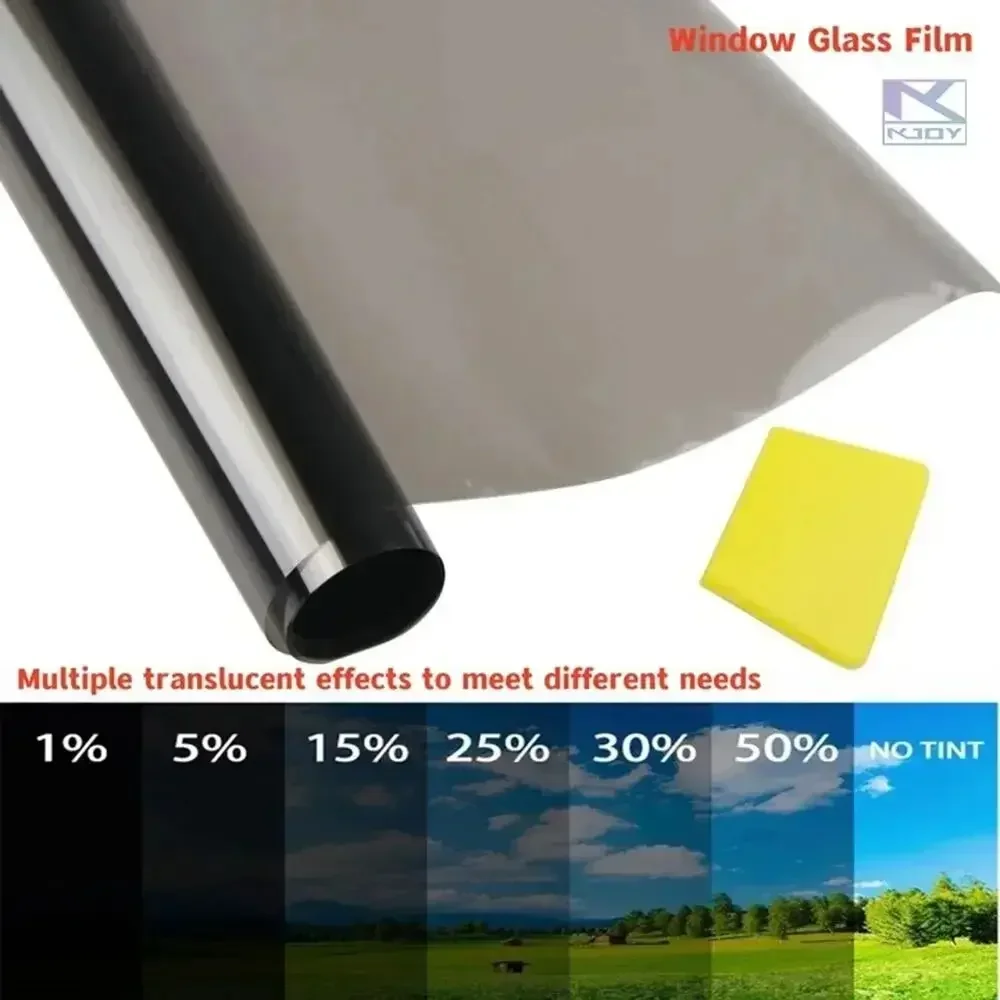 3Mx50CM VLT 검은 자동차 창 포일 착색 필름  - Glass Protector Auto 리뷰 및 가격