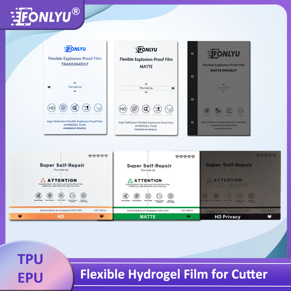 FONLYU 50개입 범용 HD 무광 프라이버시 퀵 리 - Screen Protector Cutter 리뷰 및 가격