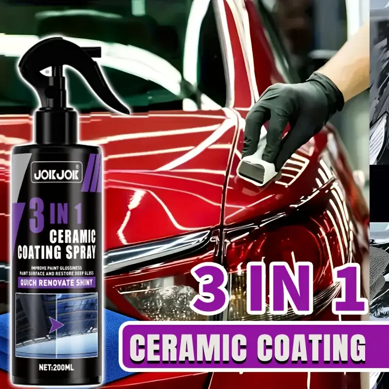 3 in 1 자동차 세라믹 액상 코팅 스프레이 나노 크 - Nano Liquid Coating 리뷰 및 가격