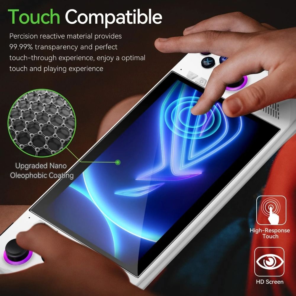 3PCS 액세서리 게임 콘솔 화면 보호기 ROG All - Curved Edge Screen 리뷰 및 가격