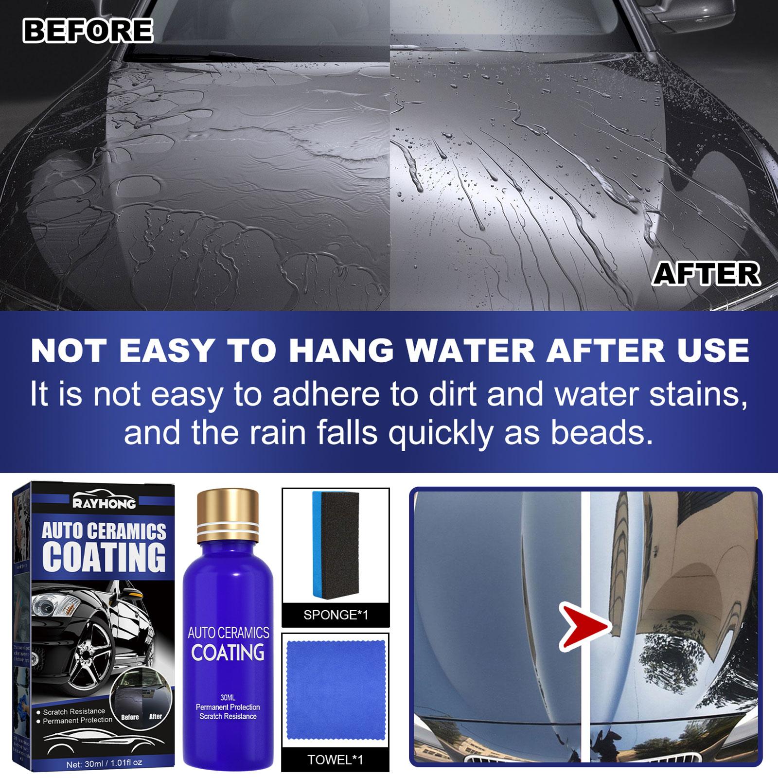 30ML 9H 자동차 액체 세라믹 코트 슈퍼 소수성 유 - Nano Liquid Coating 리뷰 및 가격