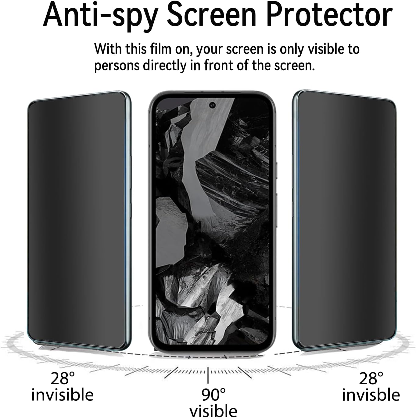 Google Pixel 8A용 개인 정보 보호 필터 강 - Privacy Filter 2Pack 리뷰 및 가격