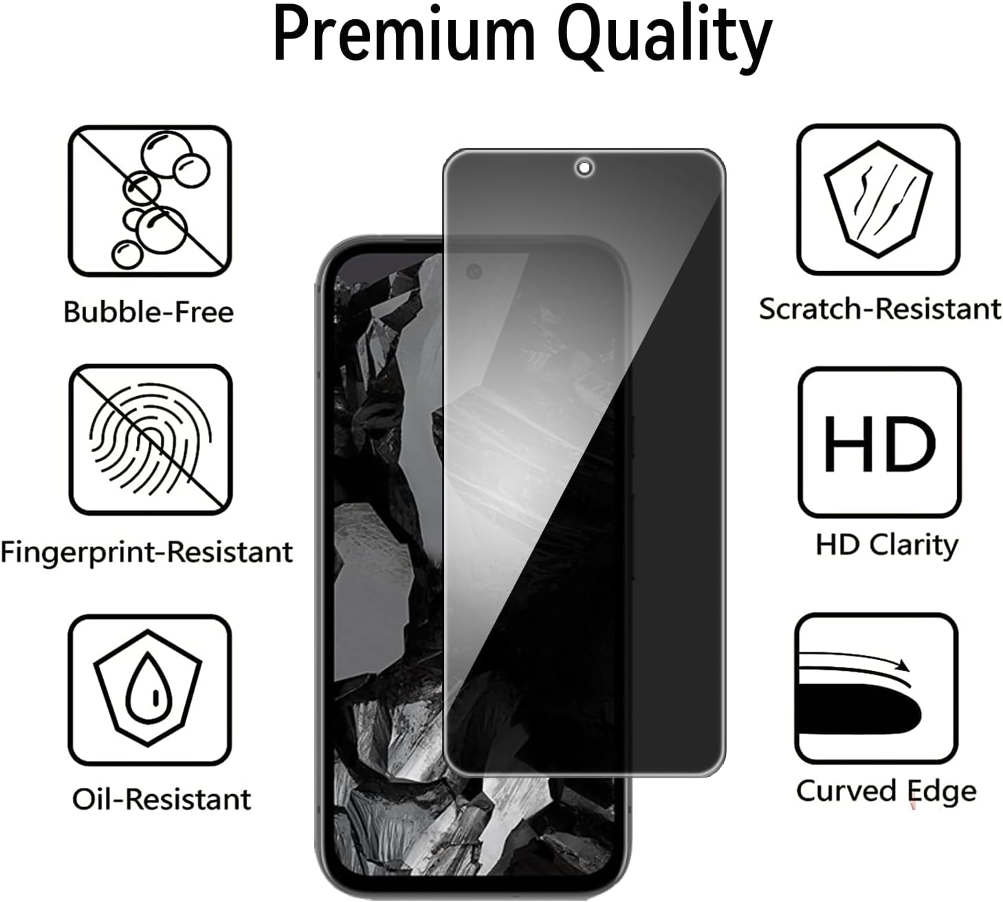 Google Pixel 8A용 개인 정보 보호 필터 강 - Privacy Filter 2Pack 리뷰 및 가격